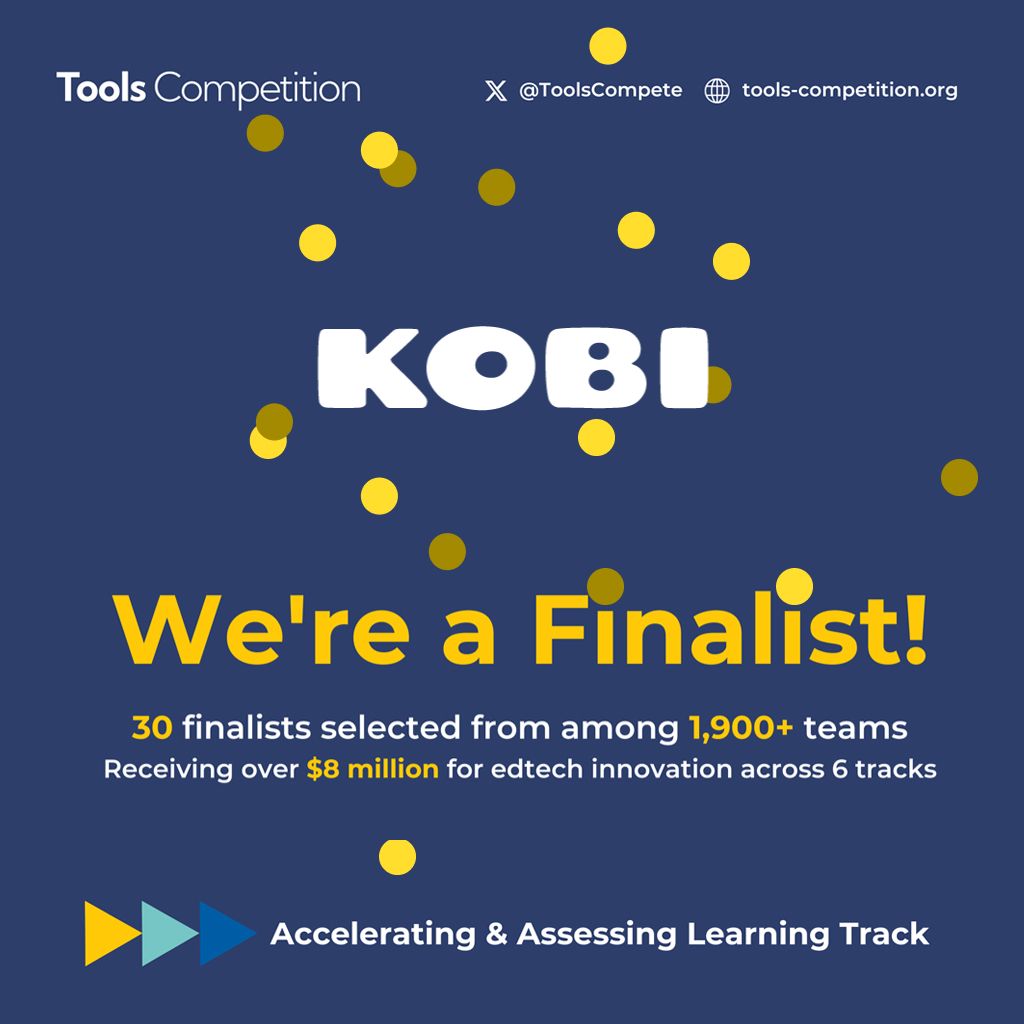 KOBI is a finalist of the Tools Competition 2024