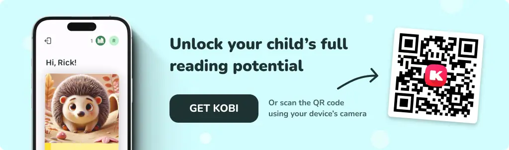 Unlock you child's full reading potential with KOBI!