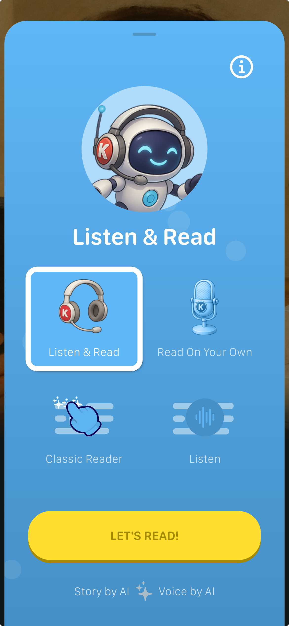 Discover KOBI’s new Listening & Reading modes - giving kids more choice, more confidence, and more ways to enjoy stories in multiple languages.