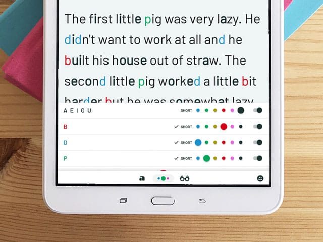 Kobi helps dyslexic children learn to read